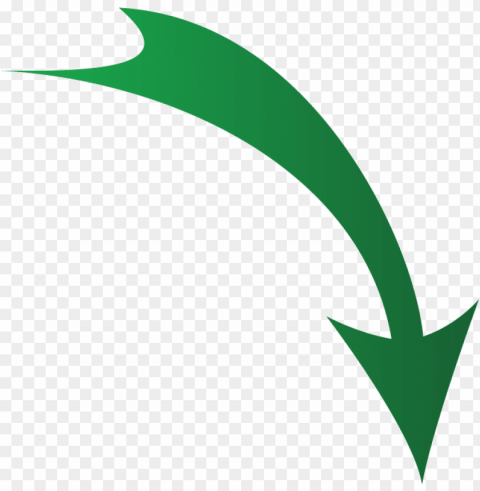 directional arrow - green direction arrow Transparent PNG Isolated Element with Clarity