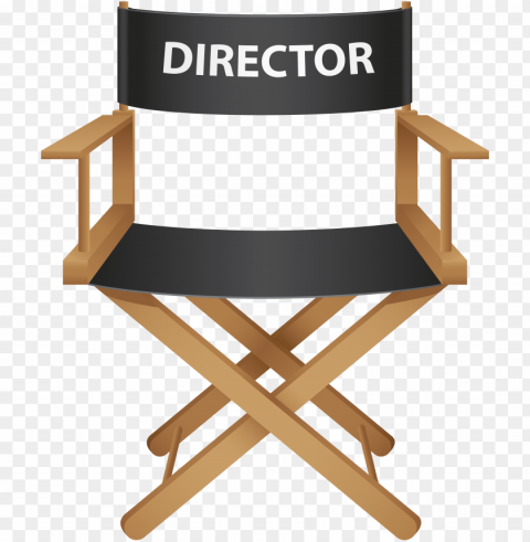 directors chair clip art - free director chair PNG images with no limitations
