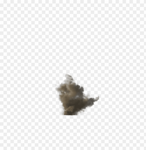 dirt explosion Isolated PNG Graphic with Transparency