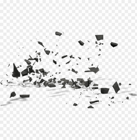 dirt explosion Isolated Subject with Clear PNG Background