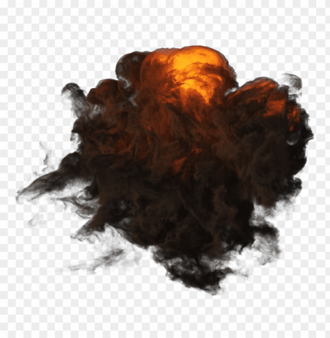 dirt explosion Isolated Subject with Transparent PNG