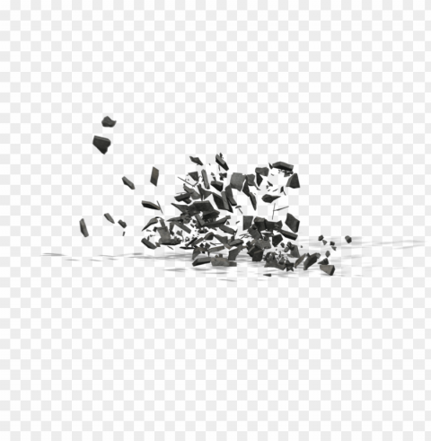 dirt explosion PNG artwork with transparency
