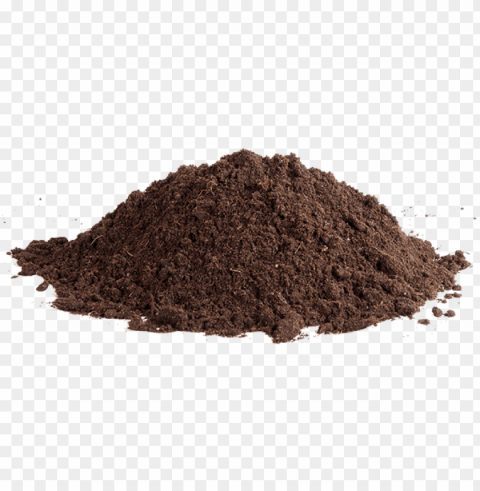 dirt pile Isolated Element in Transparent PNG