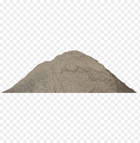 dirt pile Isolated Element with Clear PNG Background