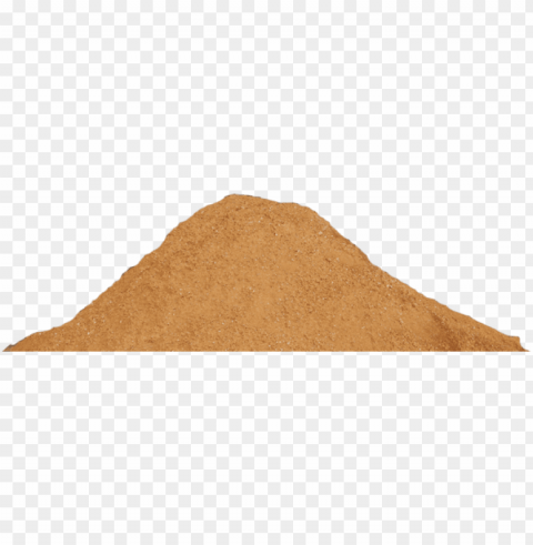 dirt pile Isolated Graphic on Clear Background PNG
