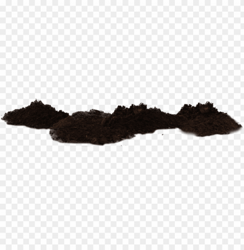 dirt png Isolated Artwork on Transparent Background