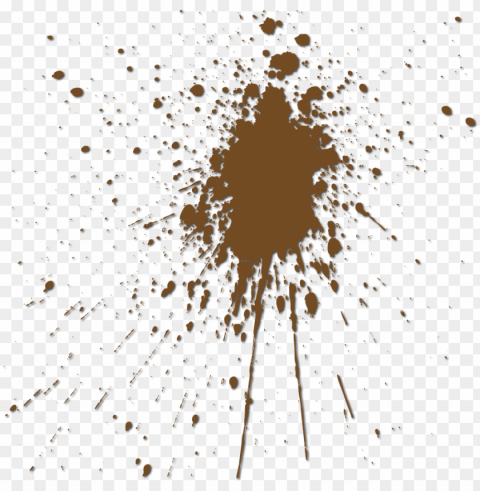 dirt splatter Isolated Illustration in HighQuality Transparent PNG