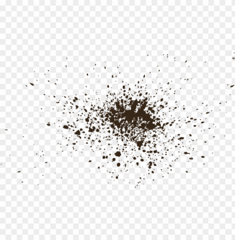 dirt splatter Isolated Item in HighQuality Transparent PNG