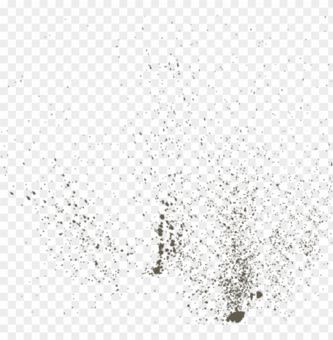 dirt splatter Isolated Item in Transparent PNG Format