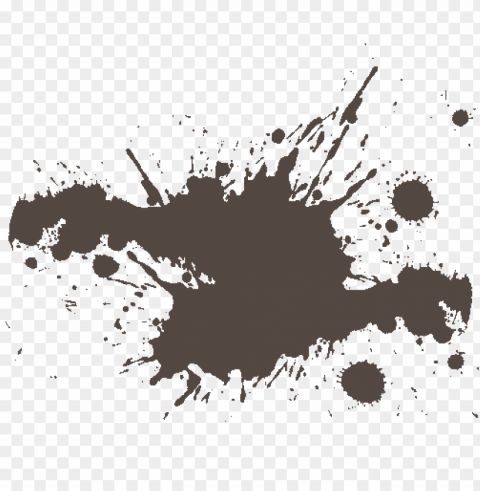 Dirt Splatter Isolated Item On Transparent PNG