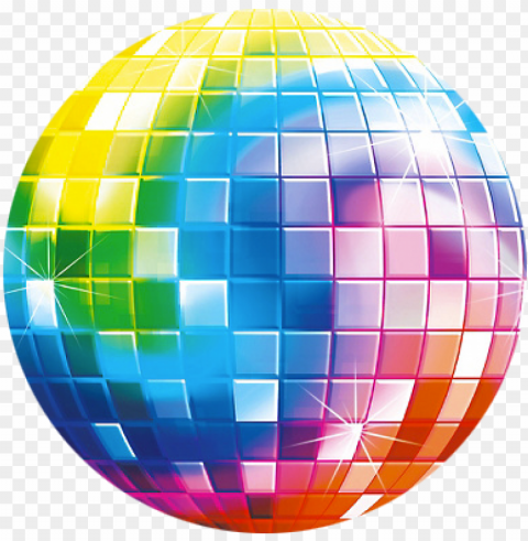 disco ball - 70s disco ball PNG format
