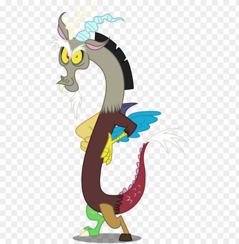 discord is the immortal spirit and self proclaimed - discord mlp vector PNG no background free