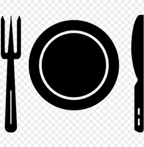 dish plate with knife fork cutlery restaurant ico PNG images with high-quality resolution