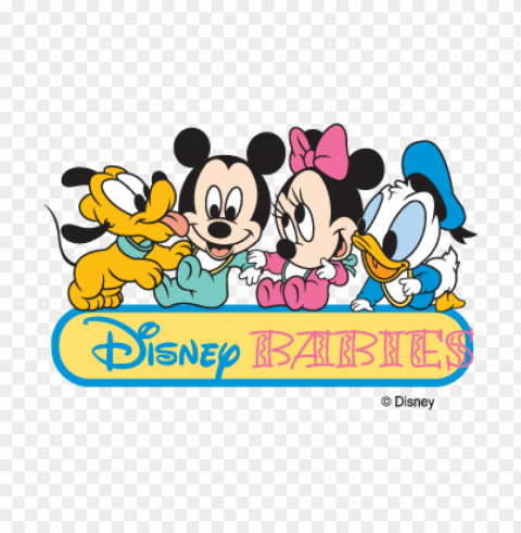 disney babies logo vector free download Isolated Object with Transparent Background in PNG