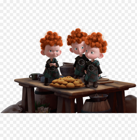 disney brave characters Transparent PNG Isolated Illustrative Element