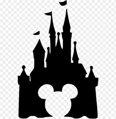 disney castle ears file size - disney castle with mickey head Transparent PNG Isolated Object Design