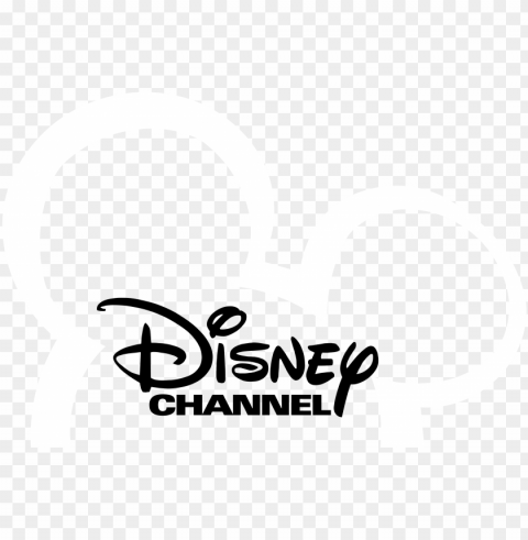 disney channel logo black and white - disney channel ad High-resolution transparent PNG images