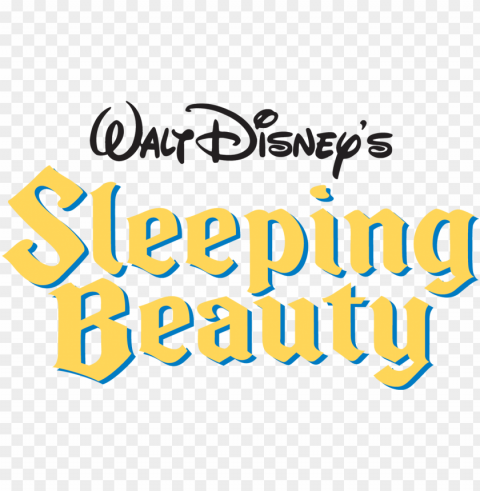 disney classic stories - disney sleeping beauty logo PNG images no background