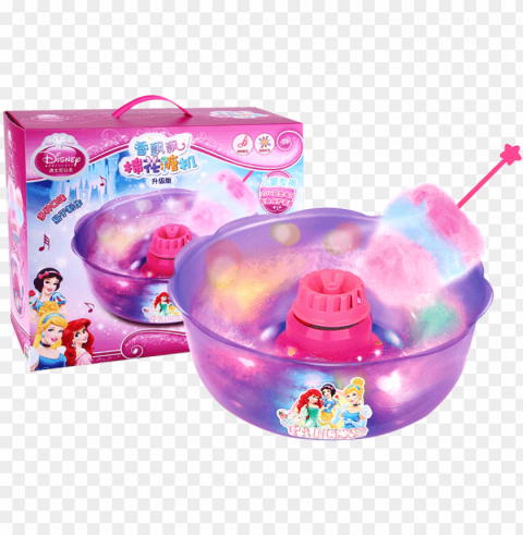 disney cotton candy machine children's home electric PNG Image with Isolated Element