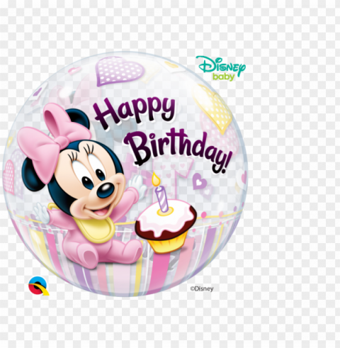 disney - happy 1st birthday girl minnie mouse Free PNG images with transparent background