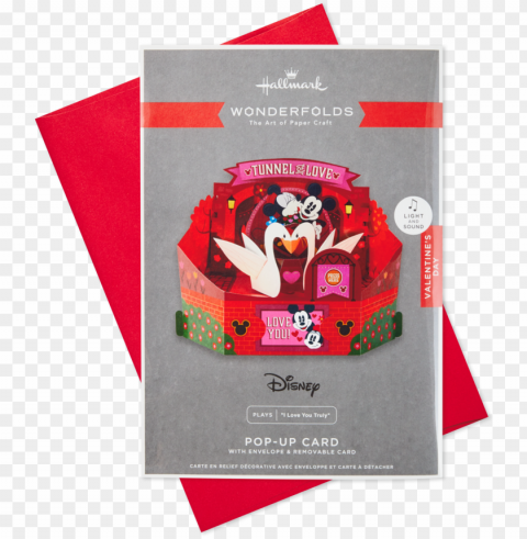 disney mickey and minnie pop up musical valentine's PNG transparent pictures for editing PNG transparent with Clear Background ID deaa86a7