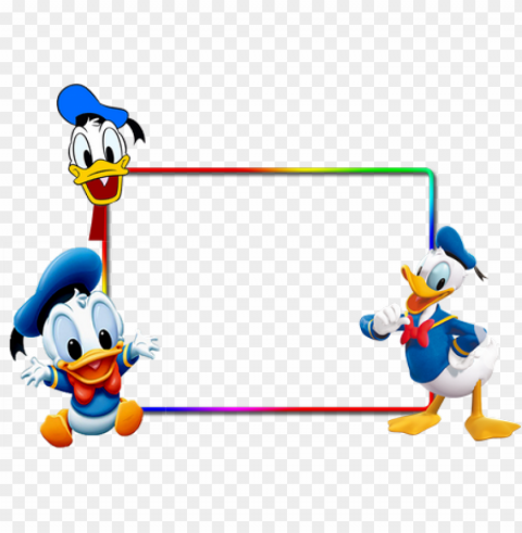 disney photo frame - donald Clear background PNG images diverse assortment