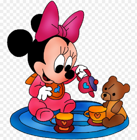 disney baby minnie mouse - baby disney cartoon characters Transparent PNG Isolated Subject Matter