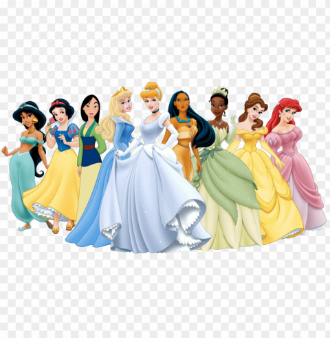disney princesses clipart - background disney princesses clipart Isolated Icon in Transparent PNG Format