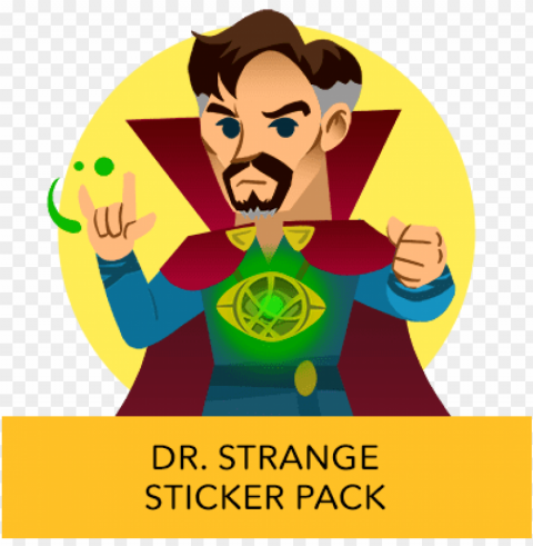 disney stickers - dr - strange - telegram sticker dr strange PNG Image Isolated with Transparent Detail