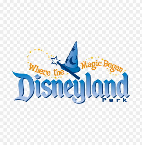 disneyland park vector logo High-resolution transparent PNG images set