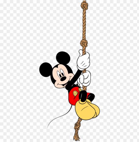 disney's mickey mouse - mickey na corda HighQuality PNG Isolated on Transparent Background
