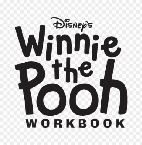 disneys winnie the pooh logo vector free Isolated Character in Transparent PNG