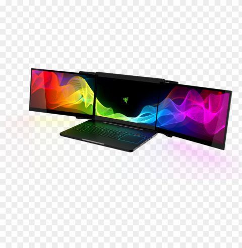 distract yourself from the apocalypse with this article - razer triple screen lapto Transparent PNG pictures archive