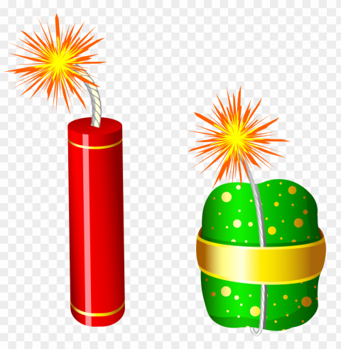 diwali crackers High Resolution PNG Isolated Illustration