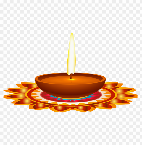 diwali diya ClearCut PNG Isolated Graphic