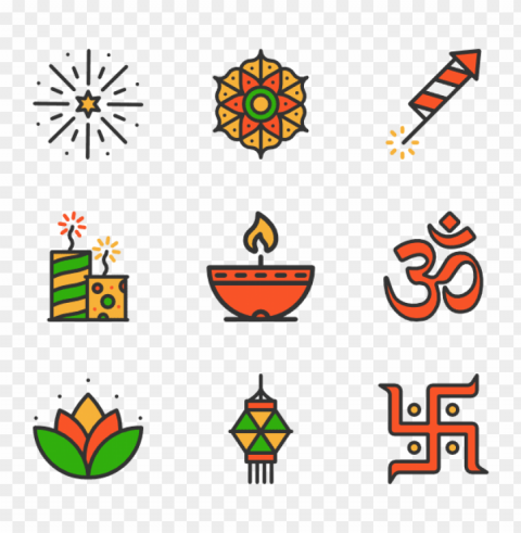 diwali festival crackers High-resolution transparent PNG images comprehensive assortment