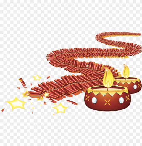 diwali fireworks and lamps PNG graphics with clear alpha channel
