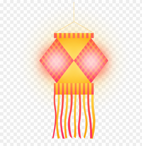 diwali kandil Clean Background Isolated PNG Object