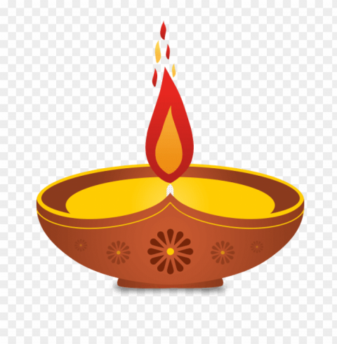 diwali kandil Clean Background PNG Isolated Art