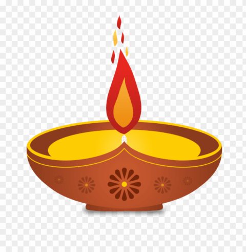 Diwali Kandil Clean Background PNG Isolated Art