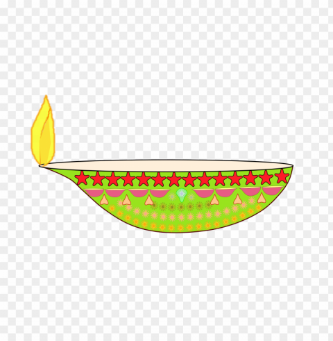 Diwali Kandil Clear Background PNG Elements