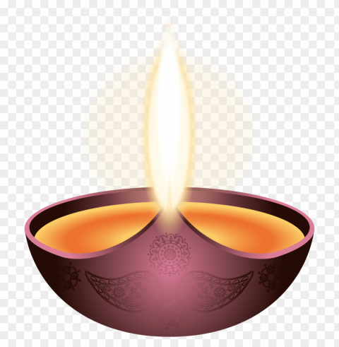 deepam Clear Background PNG Isolated Graphic Design