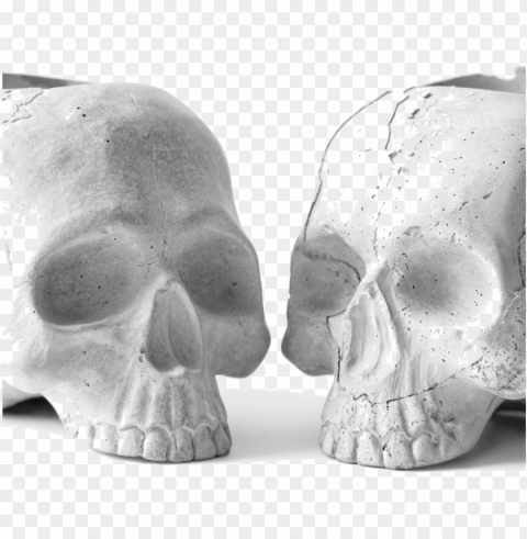 diy concrete skulls - stock photography Clear PNG pictures free PNG transparent with Clear Background ID 54efcb0a