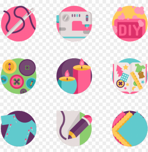 diy & crafts 50 icons - crafts diy icon PNG images with clear background