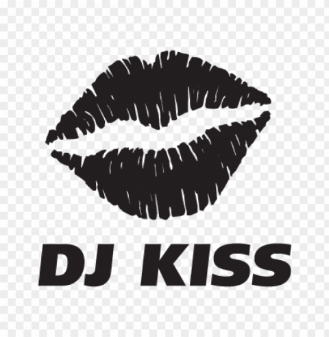 dj kiss logo vector free download Isolated Graphic with Transparent Background PNG