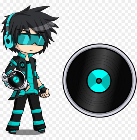 dj lyte anime fidget spinner by lunimegames-dbcr1e0 - dj anime Transparent PNG Isolated Design Element PNG transparent with Clear Background ID ef26e6b2