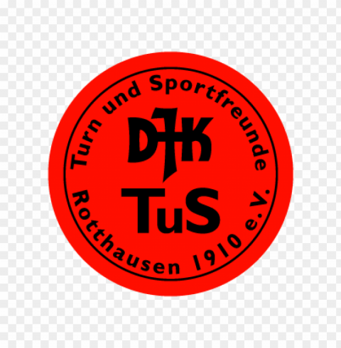 djk tus rotthausen 1910 vector logo Transparent PNG images for printing