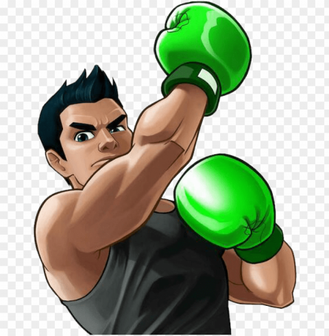 dmr87 - little mac super smash bros Isolated Character on HighResolution PNG