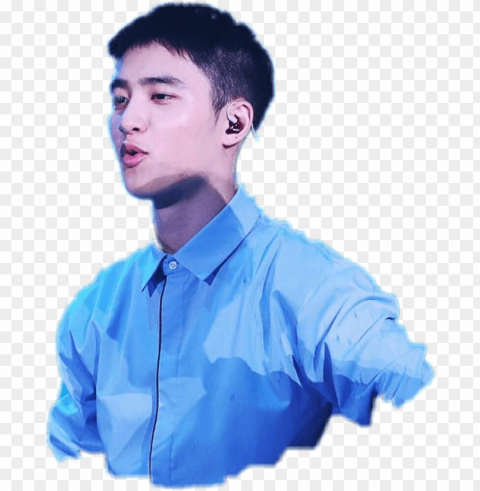 do kyung soo cute PNG with transparent bg