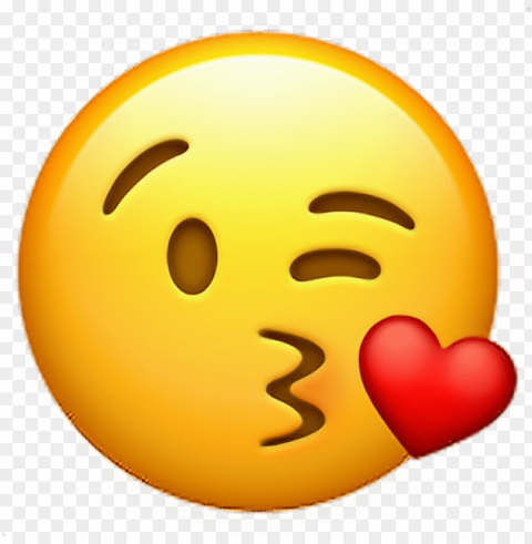 do you speak emoji perhaps you're more of a gif-er - face blowing a kiss emoji PNG for presentations